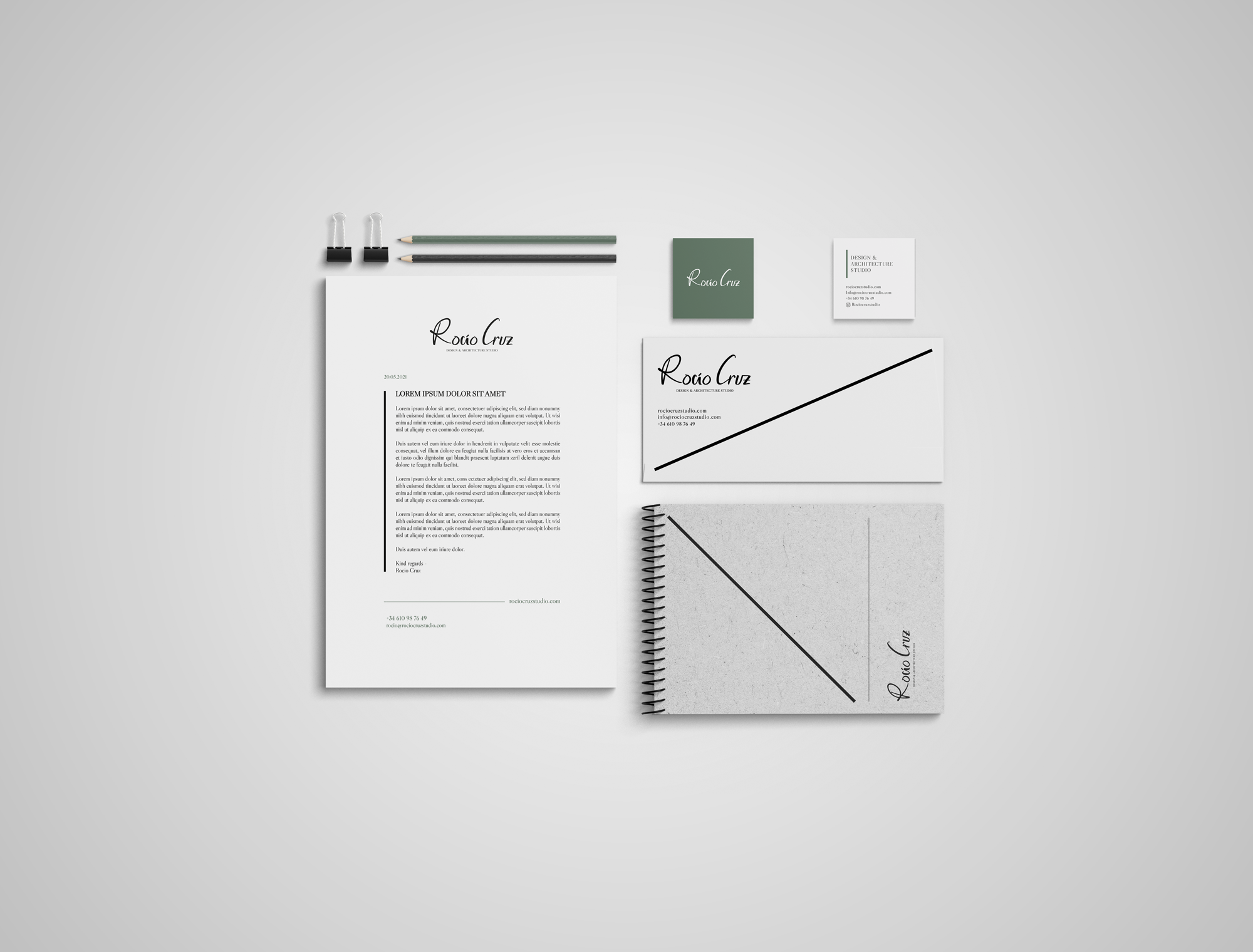 Rocio Cruz Stationery