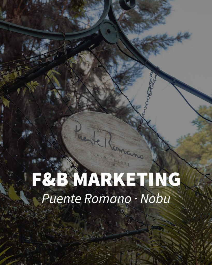 F&B MARKETING & CONTENT