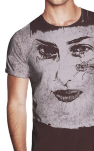 Camiseta Abeja en la cara
