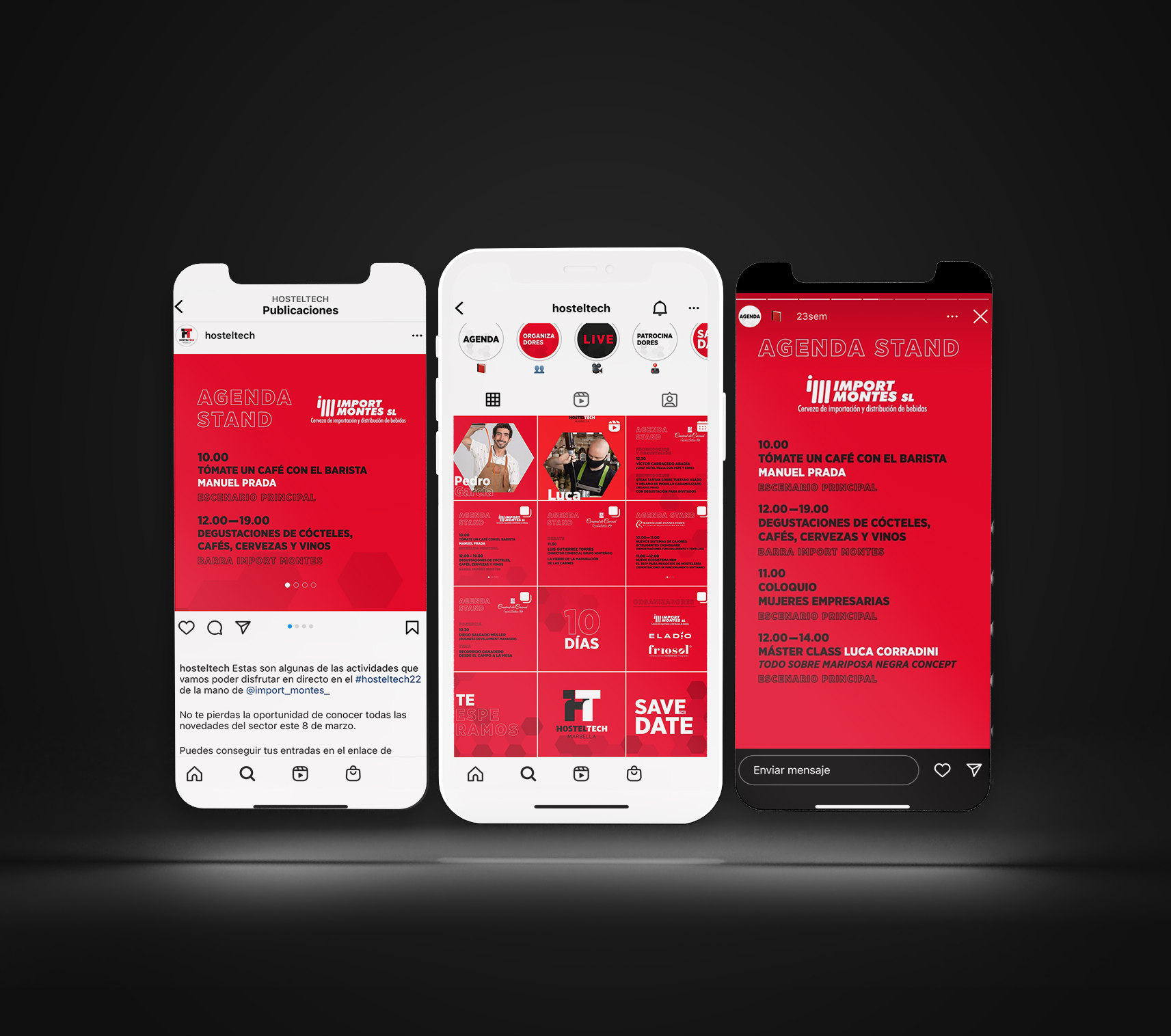 Hosteltech's social media photos